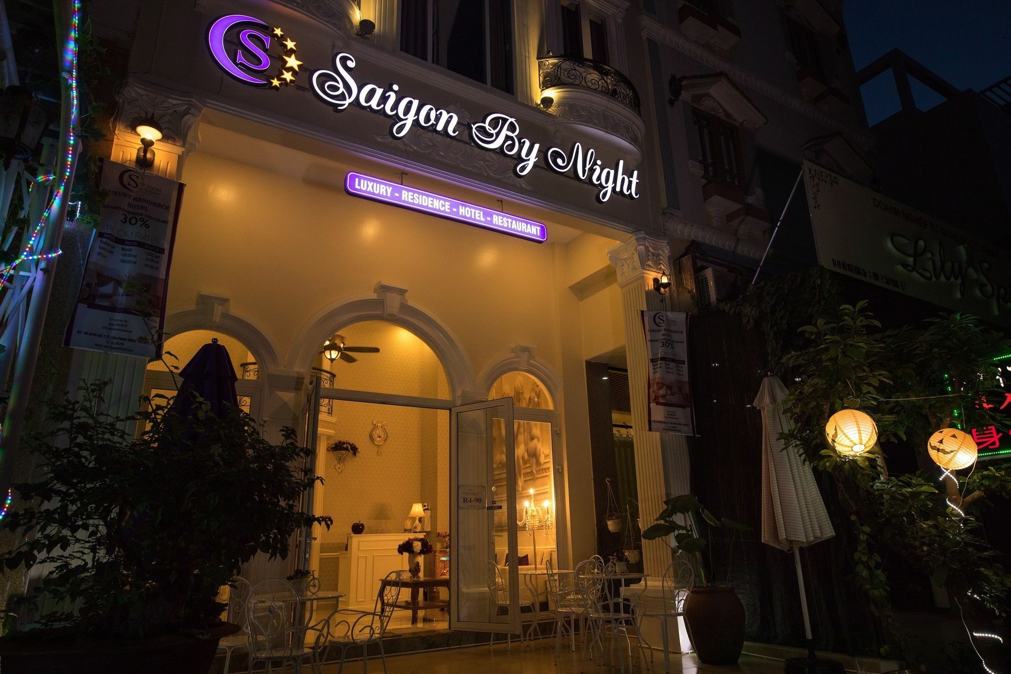 Saigon By Night Luxury Hotel Ho Chi Minh City Exterior photo